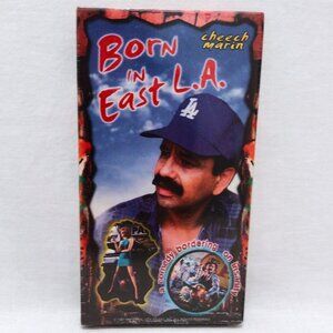 Born in East L.A. VHS Cheech Marin Paul Rodriquez Rated R NEW HTF